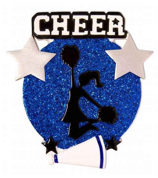 Cheer is life Girl Christmas Ornament