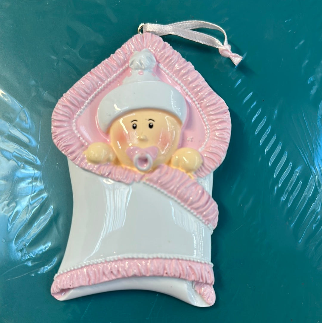 Baby Christmas ornament